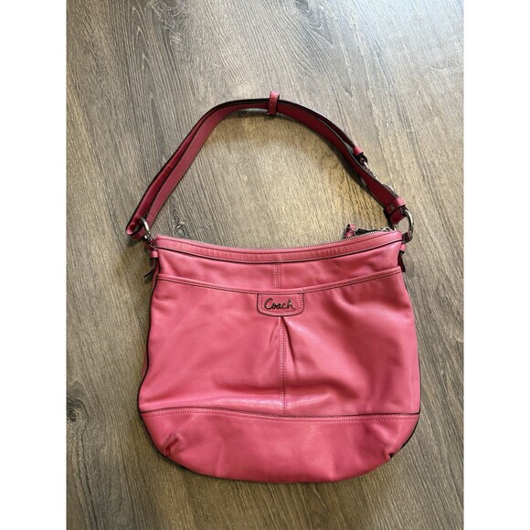 Coach Park Leather Duffle 19726 Pink Barbie Glam Y2k Shoulder Bag - Picture 1 of 7